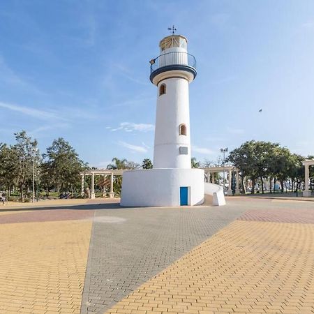 Playa Huelin Apartamento Lejlighed Málaga Eksteriør billede
