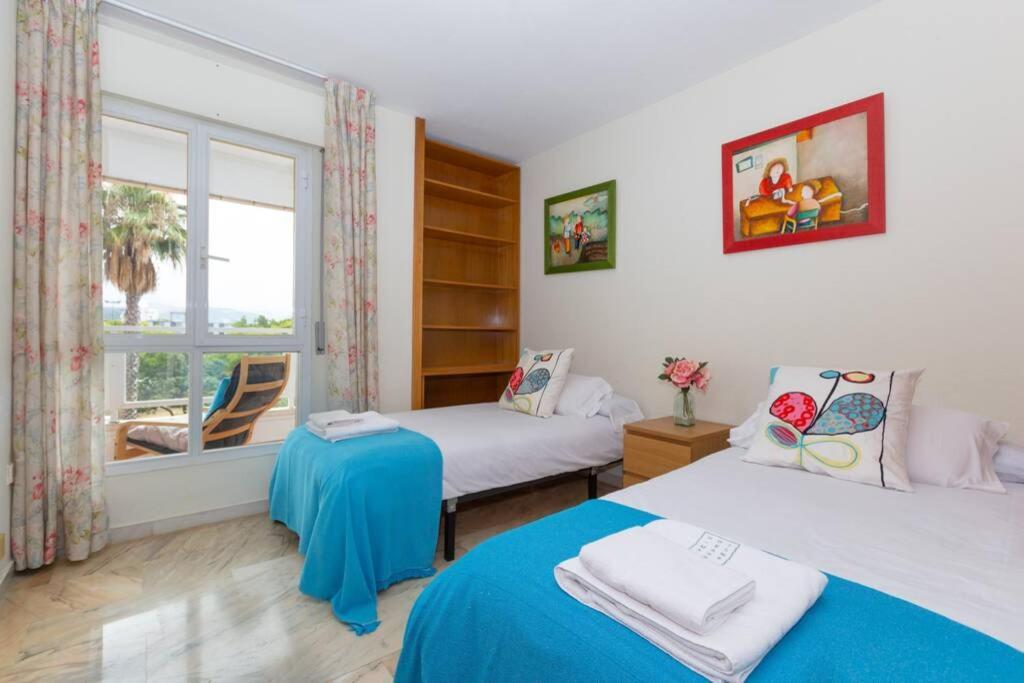 Playa Huelin Apartamento Lejlighed Málaga Eksteriør billede