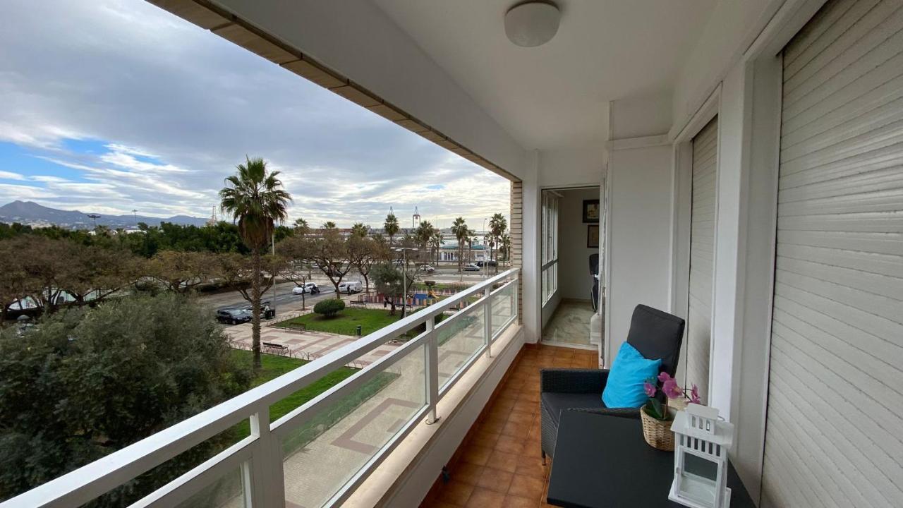 Playa Huelin Apartamento Lejlighed Málaga Eksteriør billede
